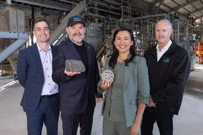 Australia Opens the World's First Carbon Refinery MYRTLE - MCi Carbon Gives Global Heavy Industry a Profitable Pathway to Decarbonize