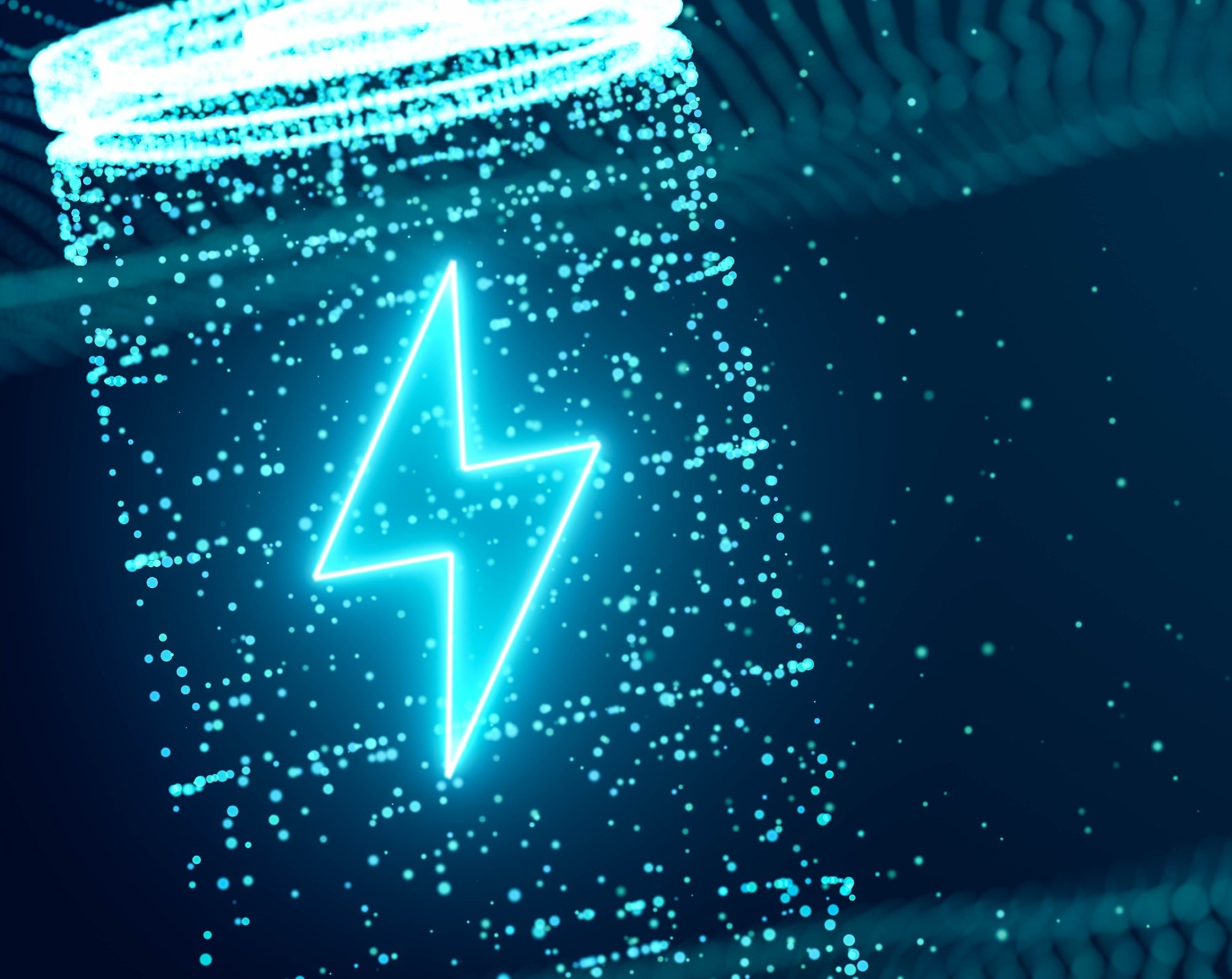 Abstract rendering of a lithium-ion battery