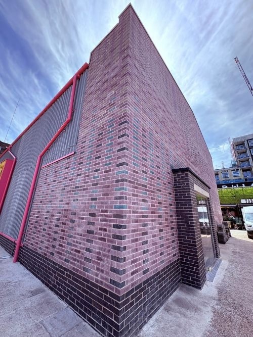 Ultra Low Carbon Brick Shapes Landmark New Home for the Yard Theater in London