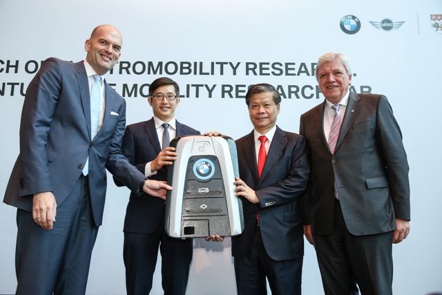 BMW Group and NTU Singapore Launch New Electromobility Research Programme