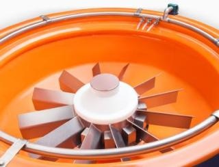 Innovative Mass Finishing Process Increases the Efficiency of Turbines