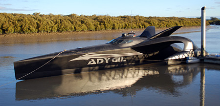 Sea Shepherd Renames Earthrace, the Ady Gil, as They Prepare to Shut Down Japanese Whaling in the Antarctic