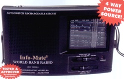 World Band Solar Radios Provided by Global Merchants