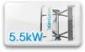 Falcon 5.5 kW Vertical Axis Wind Turbine from WePower