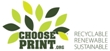 Print on Paper is a Sustainable, Renewable and Recyclable Resource