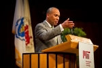 Gov. Deval Patrick Describes Successes in Achieving Clean-Energy Goals at MIT