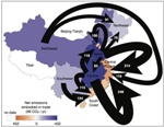 Richer Coastal Areas in China Outsource Carbon to Poorer Interior Provinces