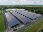 Lockheed Martin Celebrates Powering up of Large Parking Lot Solar Array