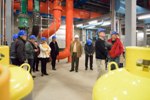 Faculty Senate Members Visit Stanford's New Central Energy Facility