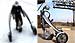 An Electric, Single Passenger, Vertically Parking and Wearable Motorcycle