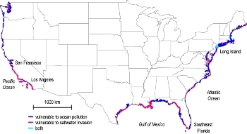 Researchers Create First-Ever Map of Key Regions of Submarine Groundwater Discharge