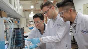 NUS Scientists Develop Novel, Cost-Effective System to Treat Industrial Wastewater