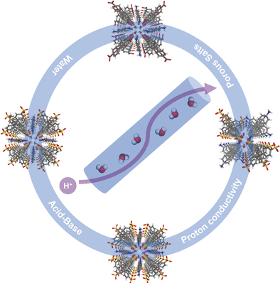 Porous Salts for Fuel Cells