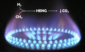 Hydrogen-Enriched Natural Gas Could Reduce Carbon Emissions