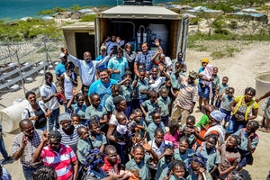 Solar Energy-Powered Water Filtration System Helps Haitians Access Clean Water