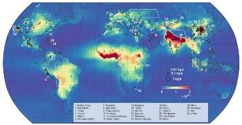New Sources of Ammonia Pollution Detected from Space