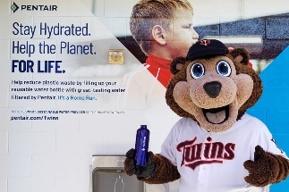 Pentair Delivers Great-Tasting, Filtered Drinking Water to Target Field for the 2019 Baseball Season