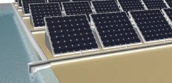 New Device for Concurrent Production of Water and Electricity