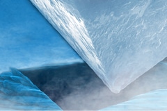 Study Shows that Warm Ice may Fracture Differently than Ice Studied in Laboratories