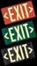 Environmentally Friendly Glo Brite Eco Exit Photoluminescent Signs Eliminate Radiation Risk From Tritium Glow in the Dark Signs
