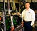 Engineer Working to Reduce Emissions and Improve Engine Performance