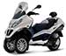 Piaggio Releases Three Wheeled Hybrid Scooter