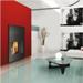 Premium-Line Terza Fireplaces Designed in Flat Shapes