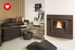 Ecotherm Insert 49 Pellet Fireplaces with Direct Smoke Exhaust