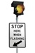 R838 Model Remote Activated Solar Flashing Beacon from Carmanah Technologies