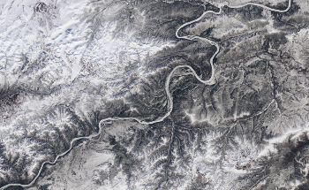 Annual River Ice Cover will Decline with Increase in Global Temperatures
