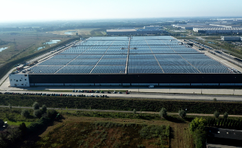 Installation Completed of the World’s Most Powerful Solar Roof Currently Operating at PVH Europe’s State-of-the-Art Warehouse and Logistics Center
