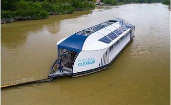 The Ocean Cleanup Prepares for Series Production of Interceptor – Partners with MHE-Demag