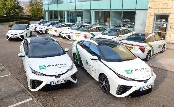 Enterprise Adds 17 Toyota Mirai Hydrogen Cars to UK Fleet