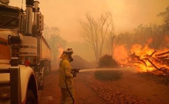Tropical System Could Ease Bushfire Danger in Bone-Dry Western Australia