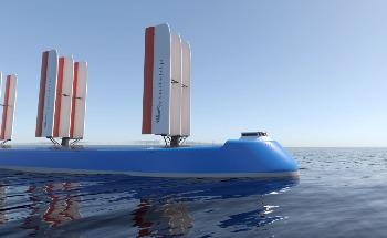 Windship Technology Powers First True Zero Emission Ship Design with High Performance Rig Technology