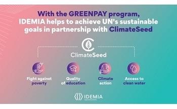 IDEMIA Collaborates With ClimateSeed to Invest in a Carbon Project in India to Offer Truly Sustainable Payment Cards