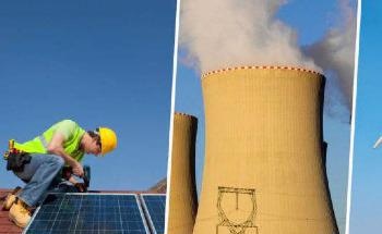 Photovoltaic and Wind Power Reduce Carbon Footprint