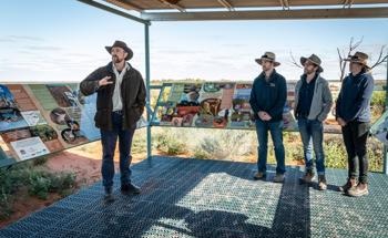 Interpretation Area for Wildlife Conservation Opened in Sturt National Park