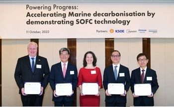 KSOE to Demonstrate Fuel Cell-applied Ship Operation