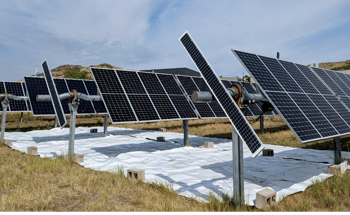 Reflective Ground Covers Boost Solar Panel Efficiency