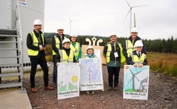 Major South Lanarkshire Wind Farm Opened by Local MP