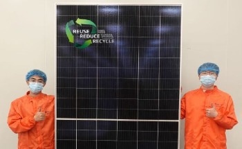 Trinasolar Produces World’s First Fully Recycled c-Si Module, A Milestone in Sustainability