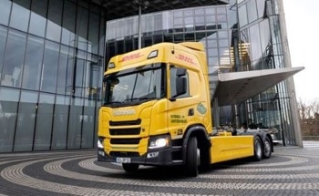 Scania and DHL to Test Electric Truck with Fuel-Powered Range Extender