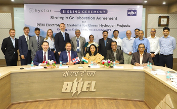 Hystar and BHEL Partner to Accelerate India’s Green Hydrogen Economy with Local PEM Electrolyzer Manufacturing