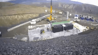 Timelapse of ZLD Plant Installing the SaltMaker Evaporator Crystallizer