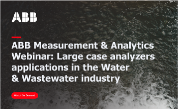 Large Case Analyzer Applications in the Water and Wastewater Industry
